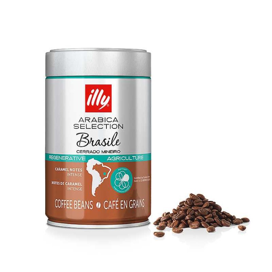 Koffie illy | Arabica Selection Koffiebonen Brazilië Cerrado Mineiro 250Gr