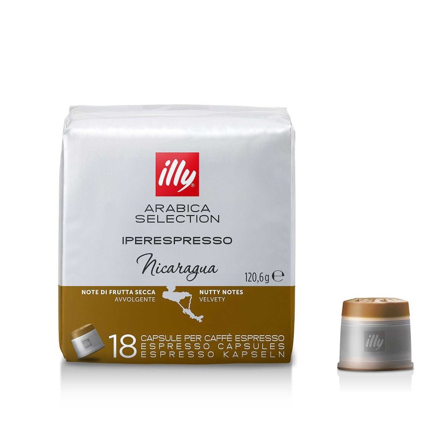 Koffie illy | Koffie in capsules Iperespresso 18 Arabica Selection Nicaragua