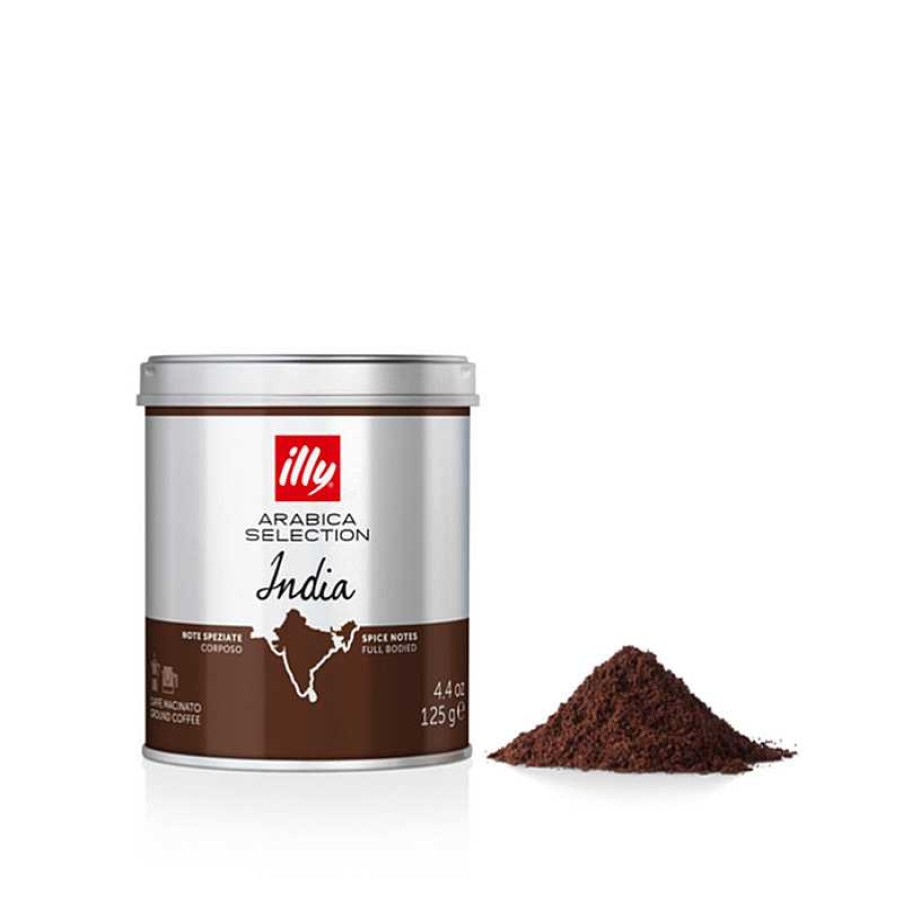 Koffie illy | Gemalen koffie Moka Arabica Selectie India