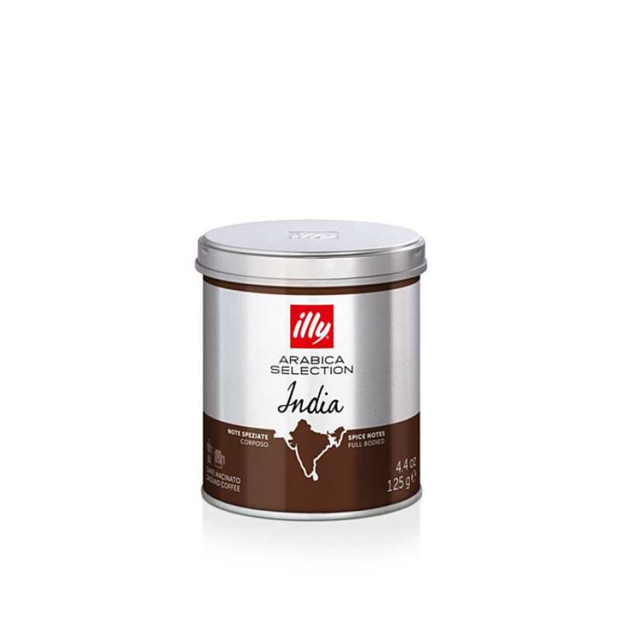 Koffie illy | Gemalen koffie Moka Arabica Selectie India