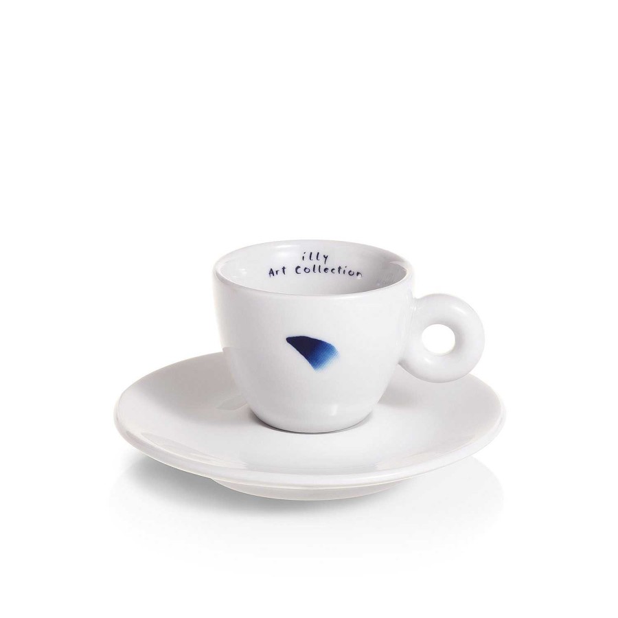 illy Art Collection illy | Set van 2 espressokopjes - Illy Art Collection Lee Ufan