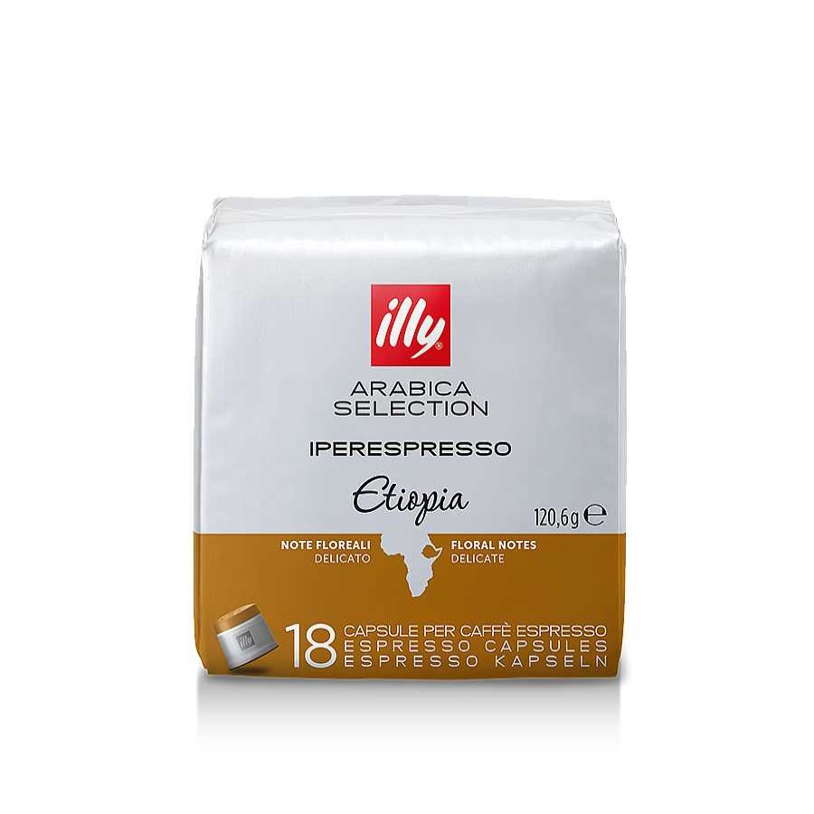 Koffie illy | Koffie In Capsules Iperespresso Arabica Selectie Ethiopië