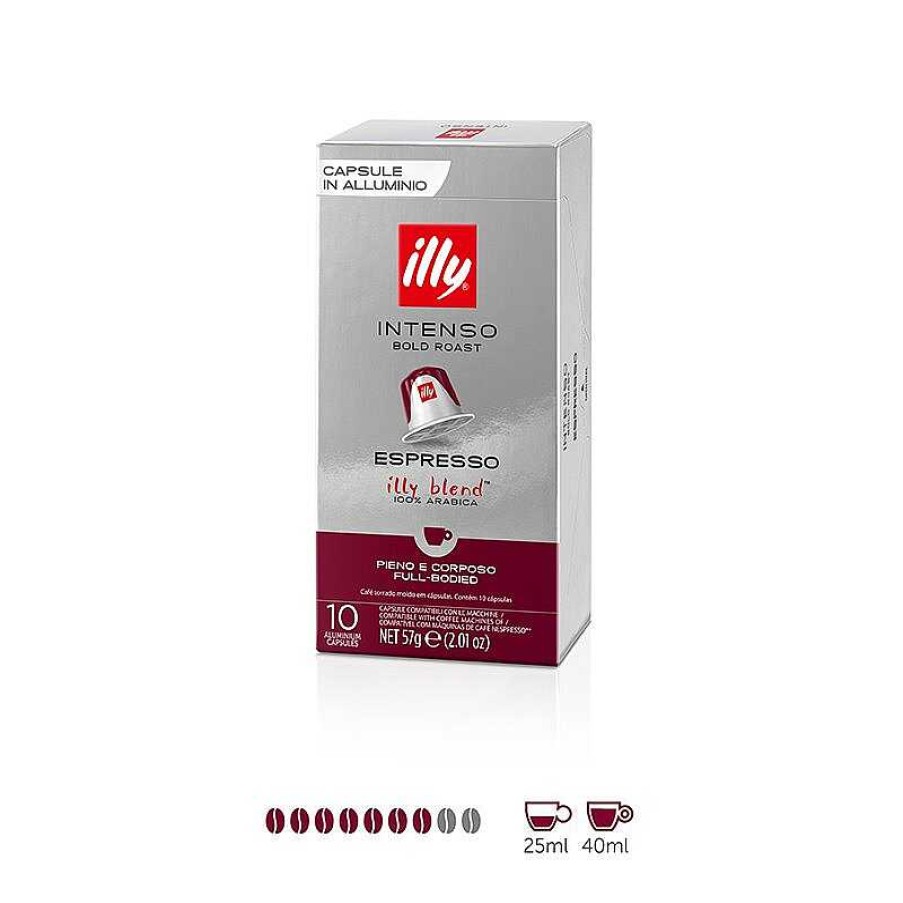 Koffie|Gourmet illy | Set van 4 compatibele* Illy koffiecapsules