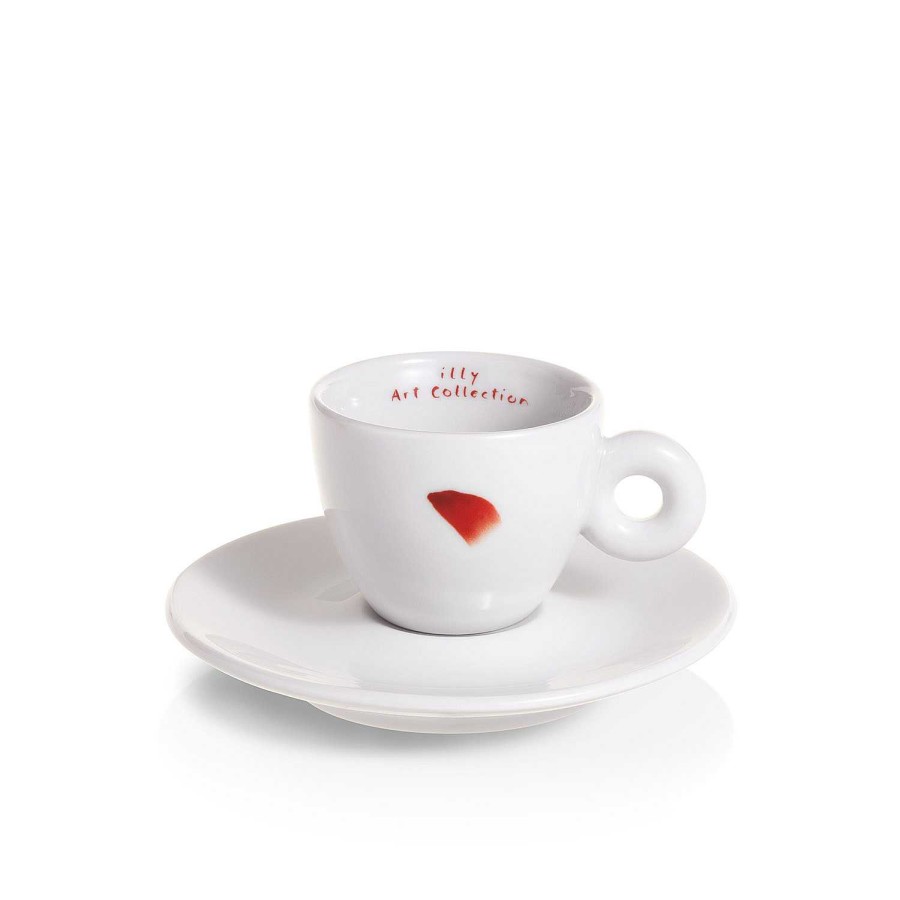 illy Art Collection illy | Set van 2 espressokopjes - Illy Art Collection Lee Ufan