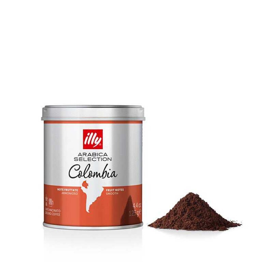 Koffie|Gourmet illy | Koffieproefpakket - 5 pakjes Selectie Gemalen Arabica Koffie