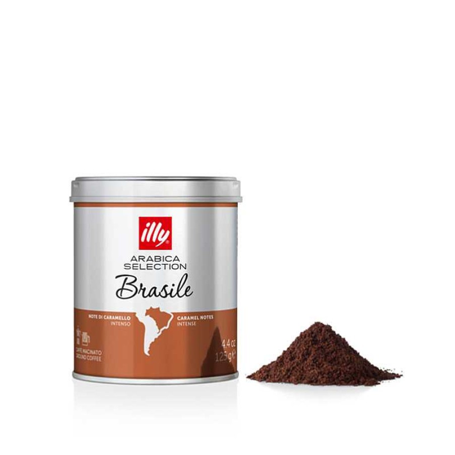 Koffie illy | Gemalen koffie Moka Arabica Selectie Brazilië