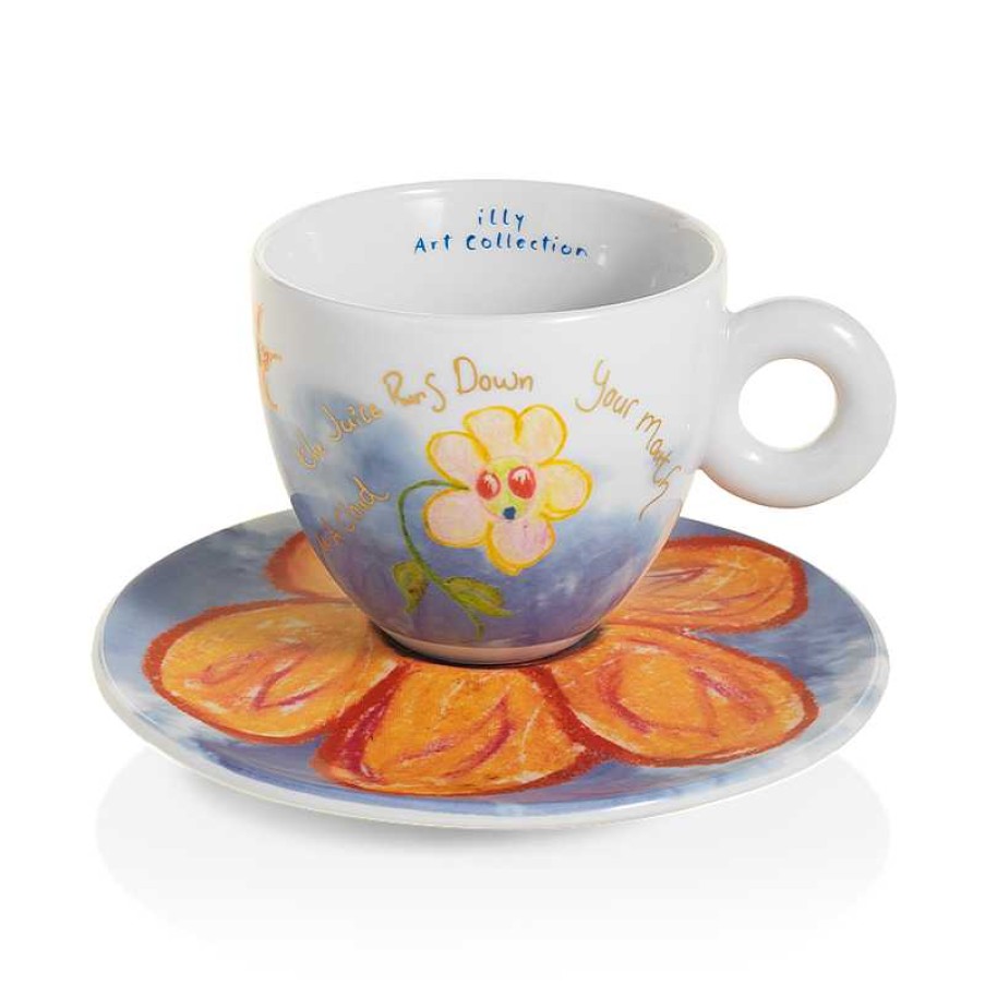 illy Art Collection illy | Set van 2 cappuccinokopjes - Illy Art Collection Biënnale 2022