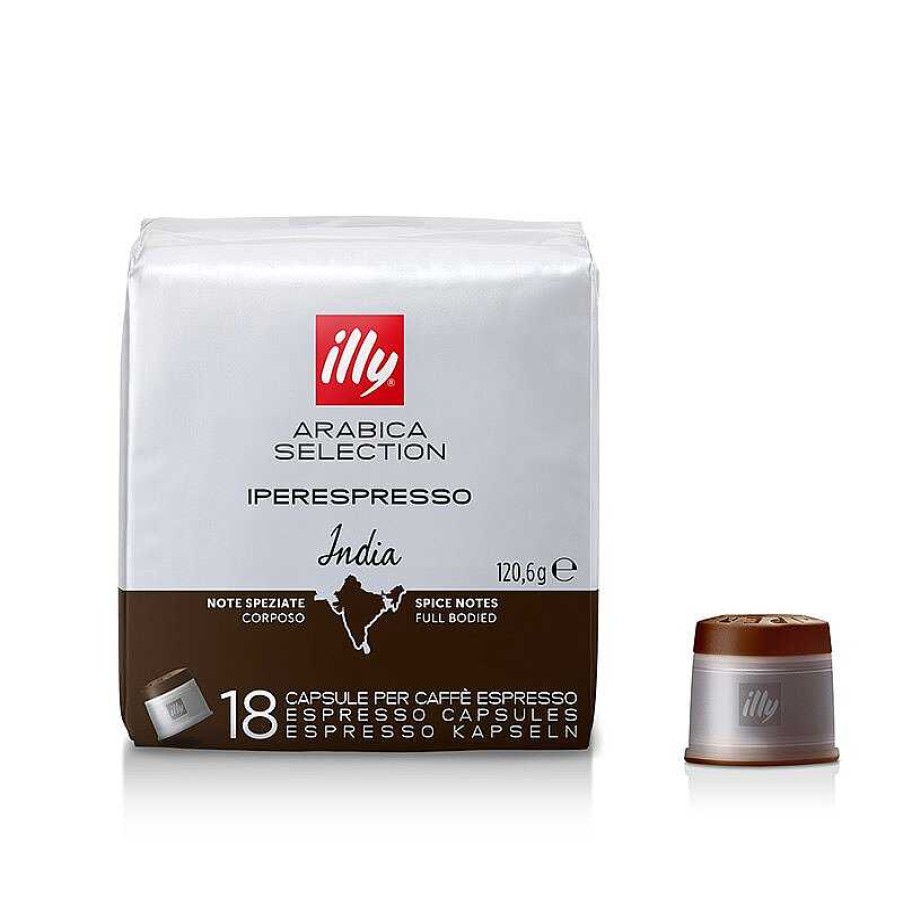 Koffie illy | Koffie In Capsules Iperespresso Arabica Selectie India