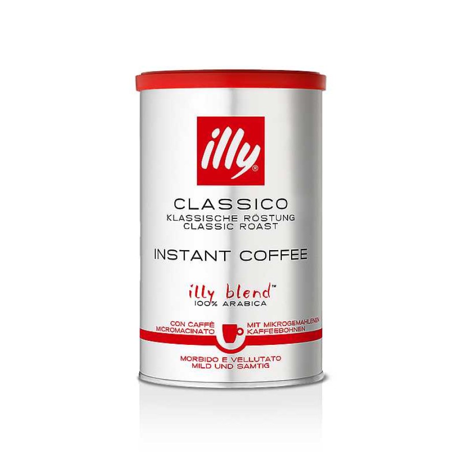 Koffie|Gourmet illy | Koffieproefpakket - 2 pakjes Oploskoffie: Klassiek en Intens