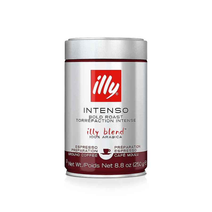 Koffie illy | Intens gebrande gemalen espressokoffie