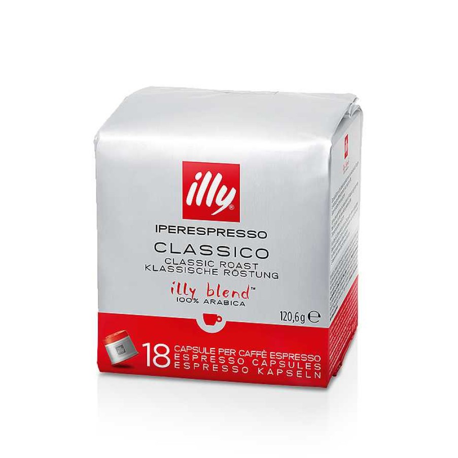 Koffie illy | Iperespresso Klassieke gebrande koffiecapsules - 18 Capsules