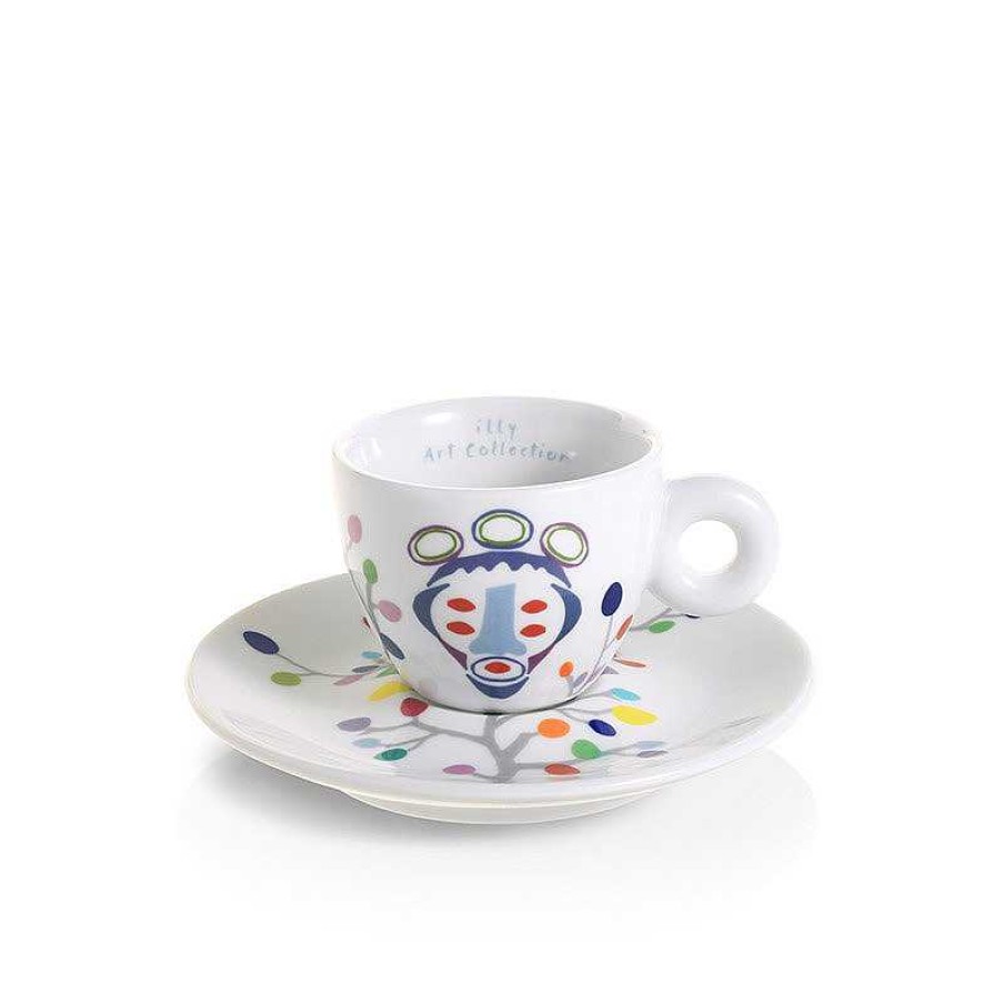 illy Art Collection illy | Set van 6 espressokopjes - Illy Art Collection Pascale Marthine Tayou