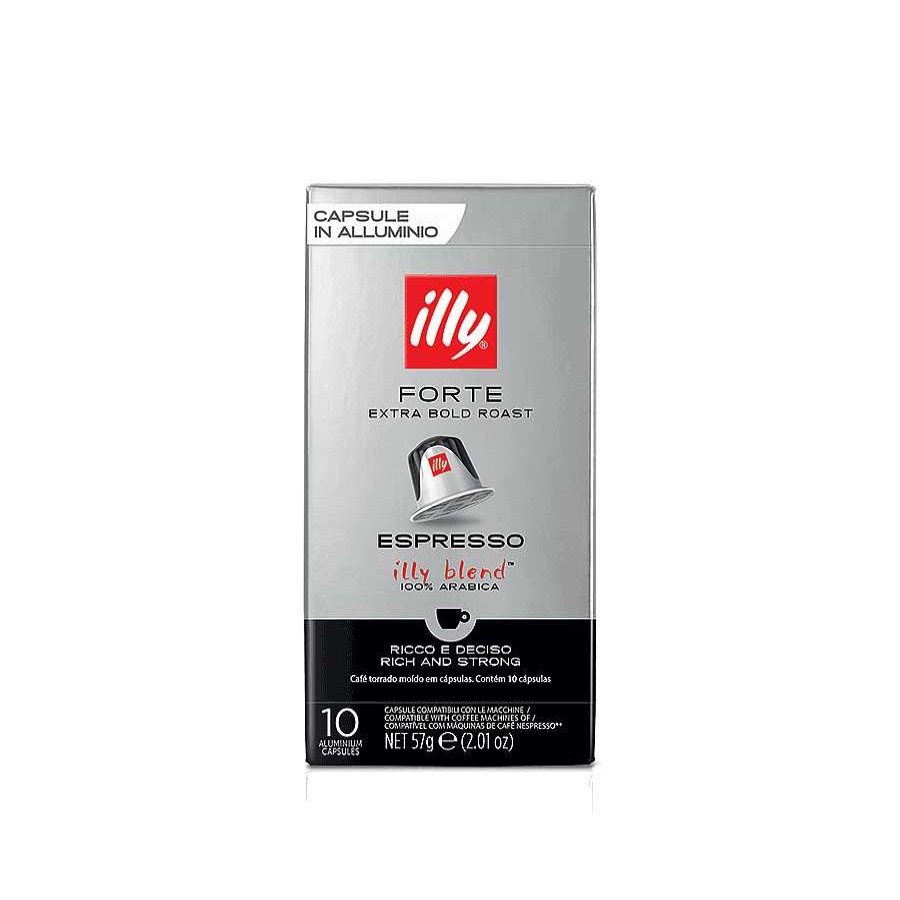 Koffie illy | Koffie in compatibele capsules* - Sterk gebrand