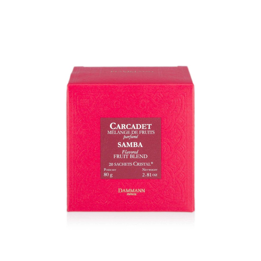 Gourmet illy | Dammann Carcadet Samba-infusie - 20 kristalfilters