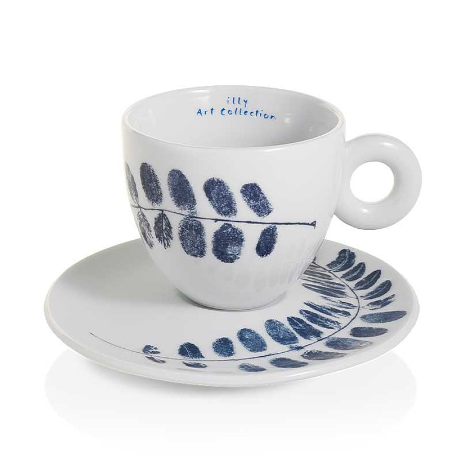 illy Art Collection illy | Set van 2 cappuccinokopjes - Illy Art Collection Biënnale 2022