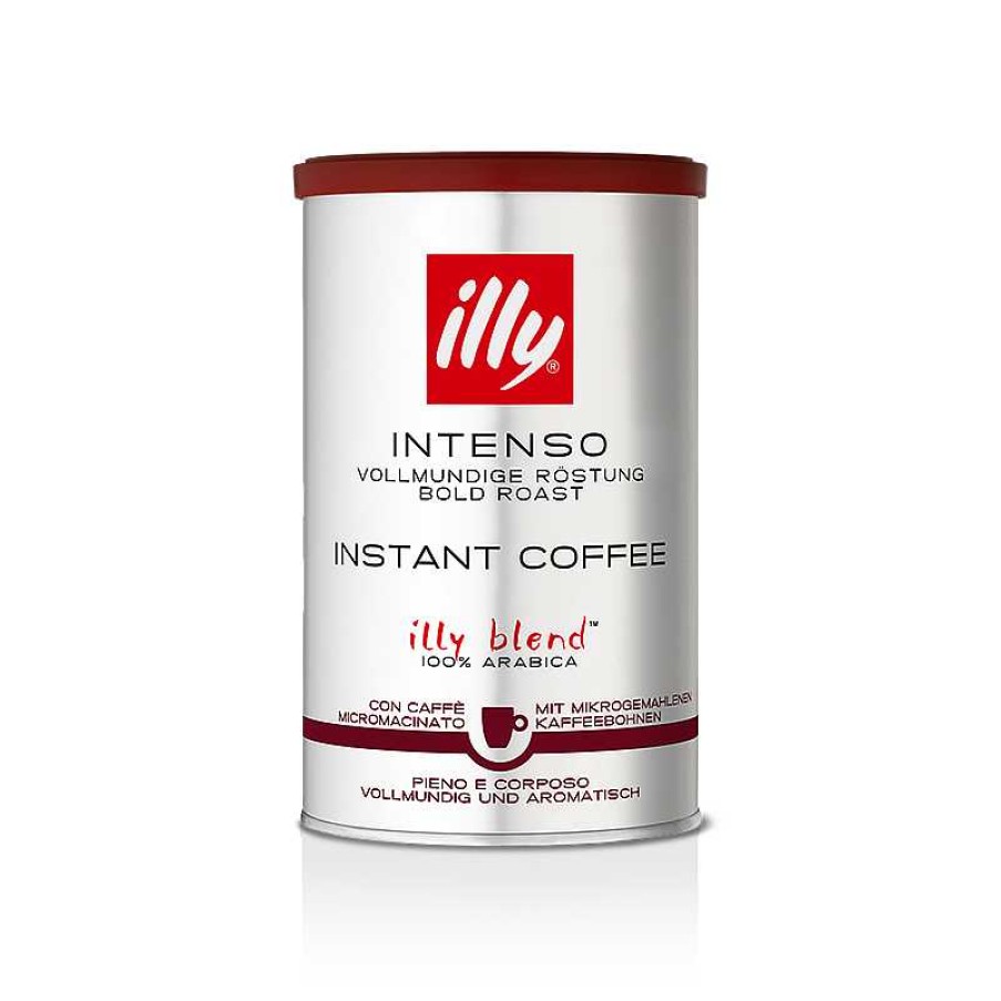 Koffie|Gourmet illy | Koffieproefpakket - 2 pakjes Oploskoffie: Klassiek en Intens