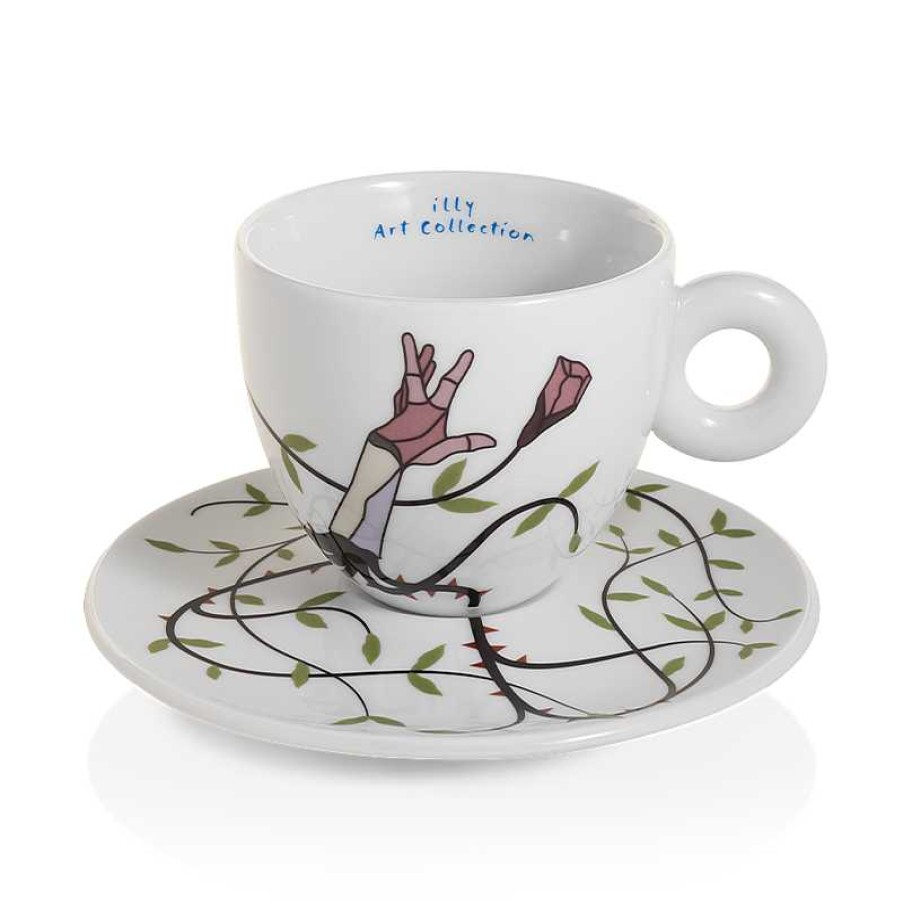 illy Art Collection illy | Set van 2 cappuccinokopjes - Illy Art Collection Biënnale 2022